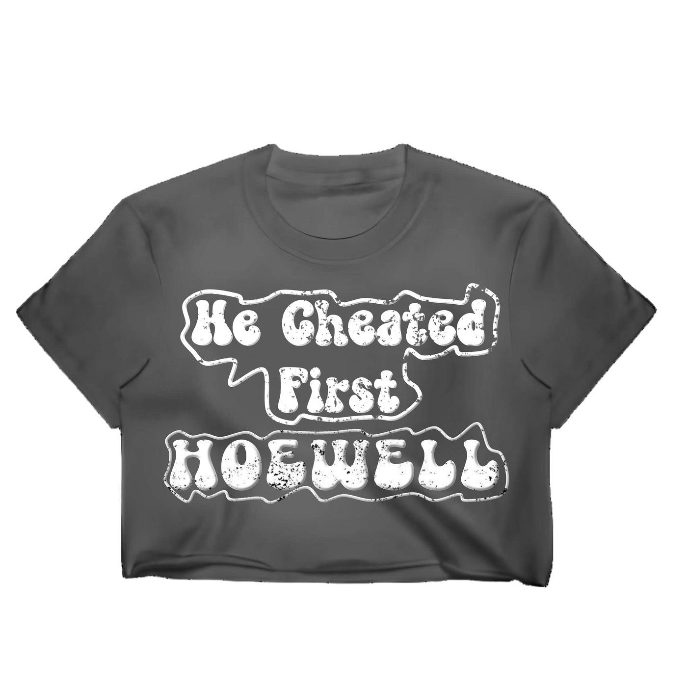 Female Crop HoeWell Quote Shirt (PRE-ORDER)