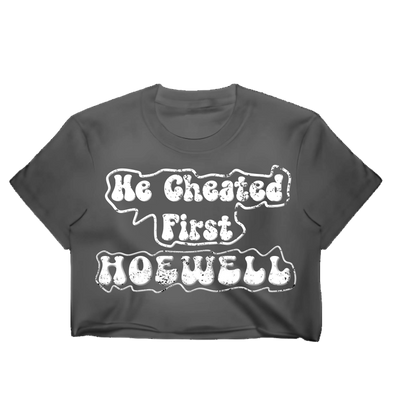 Female Crop HoeWell Quote Shirt (PRE-ORDER)