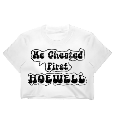 Female Crop HoeWell Quote Shirt (PRE-ORDER)