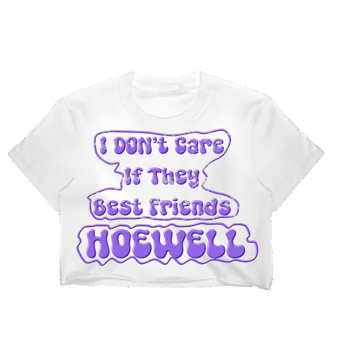 Female Crop HoeWell Quote Shirt (PRE-ORDER)