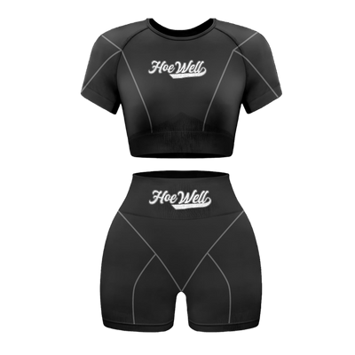 Women 2 Piece HoeWell Tight Fit Short Set (PRE-ORDER)