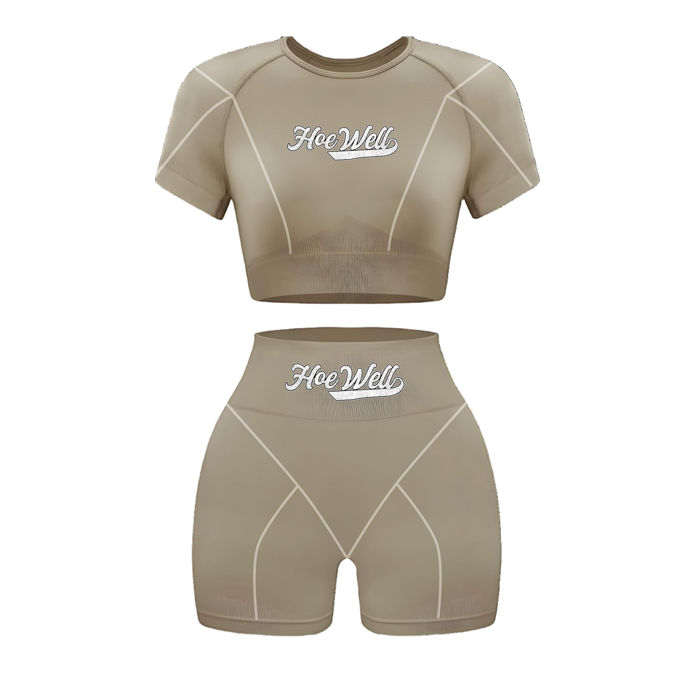Women 2 Piece HoeWell Tight Fit Short Set (PRE-ORDER)