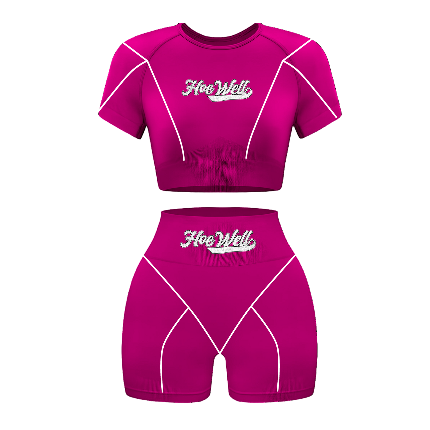 Women 2 Piece HoeWell Tight Fit Short Set (PRE-ORDER)