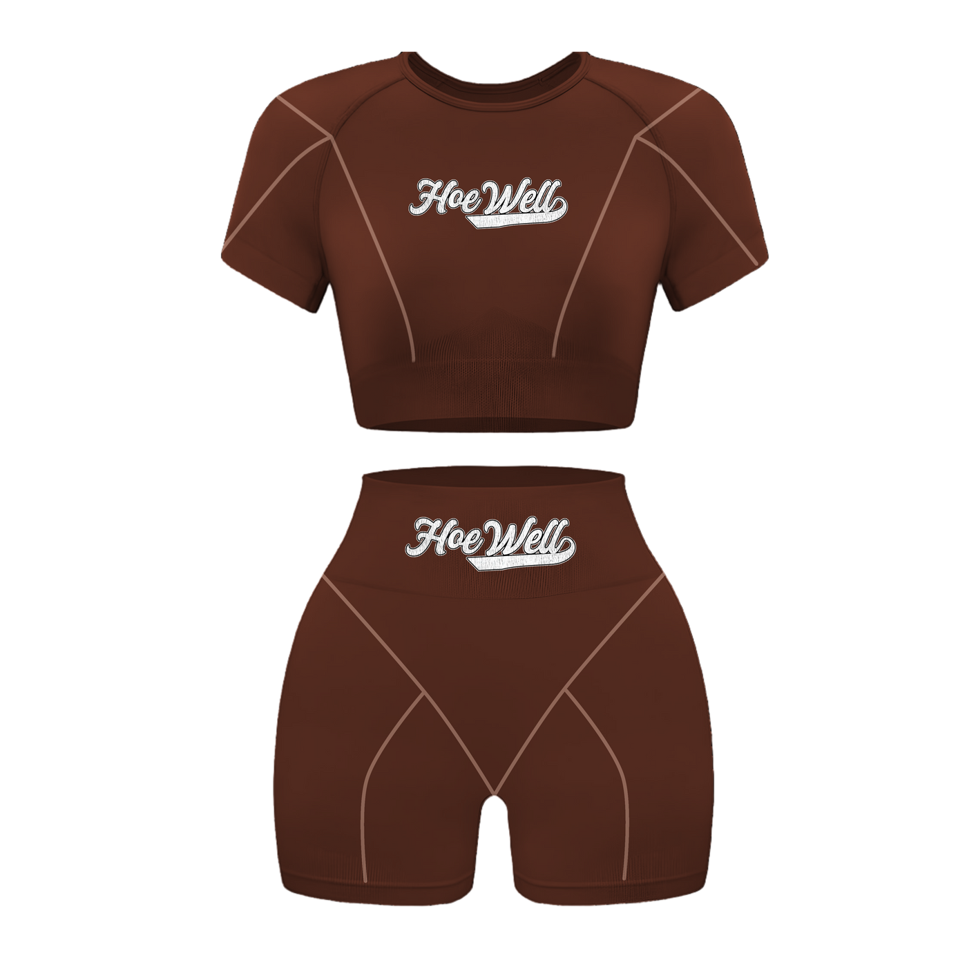 Women 2 Piece HoeWell Tight Fit Short Set (PRE-ORDER)