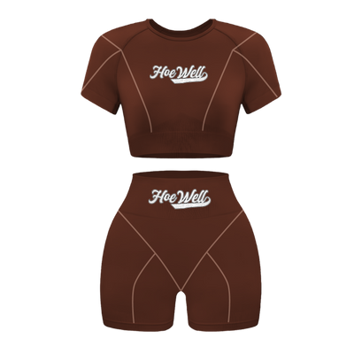 Women 2 Piece HoeWell Tight Fit Short Set (PRE-ORDER)